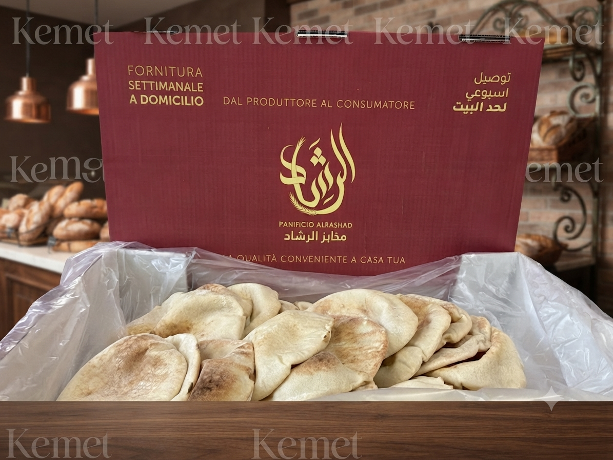 Ägyptisches Fladenbrot (Pita)