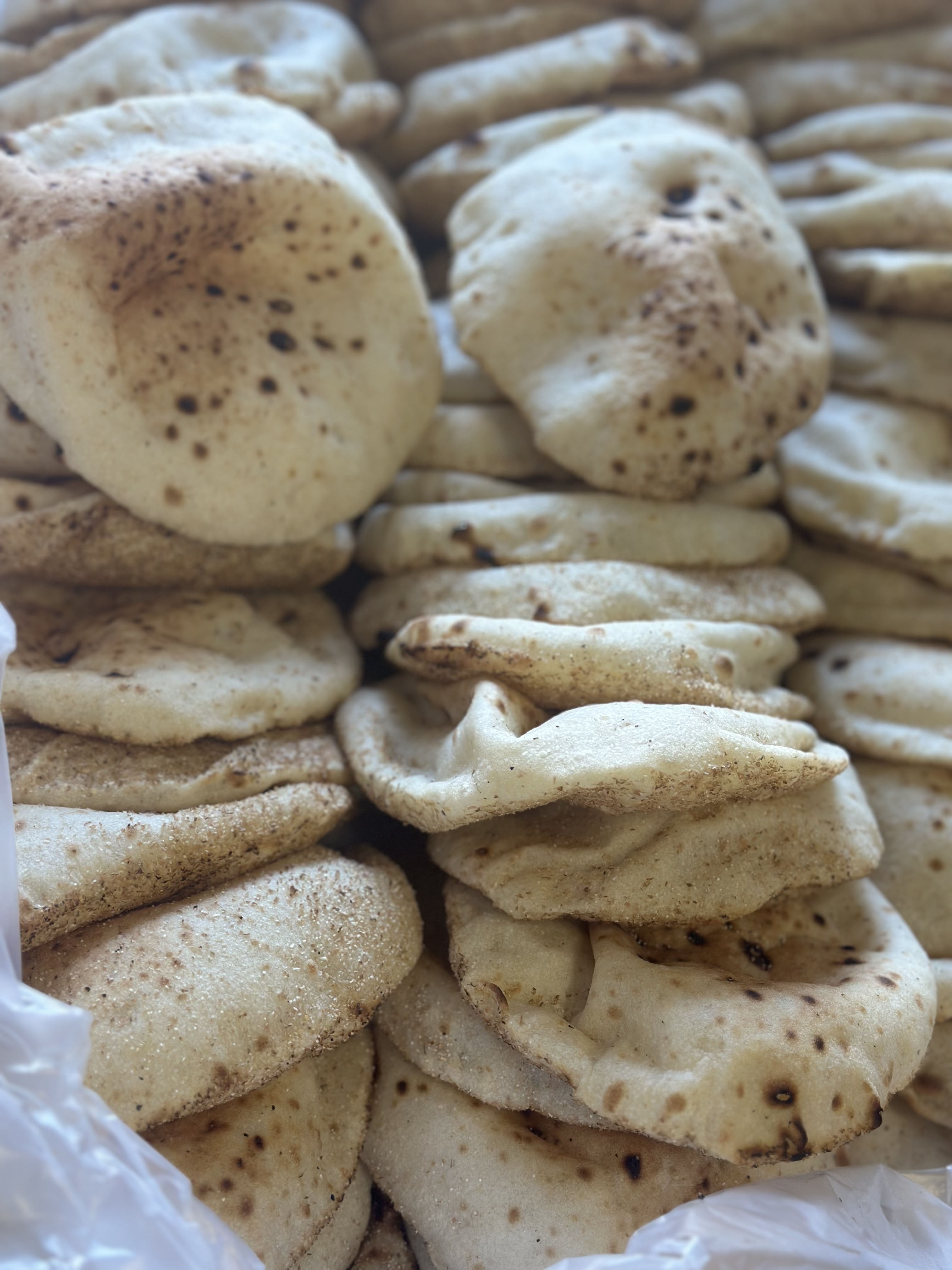 Mini Ägyptisches Baladi-Brot