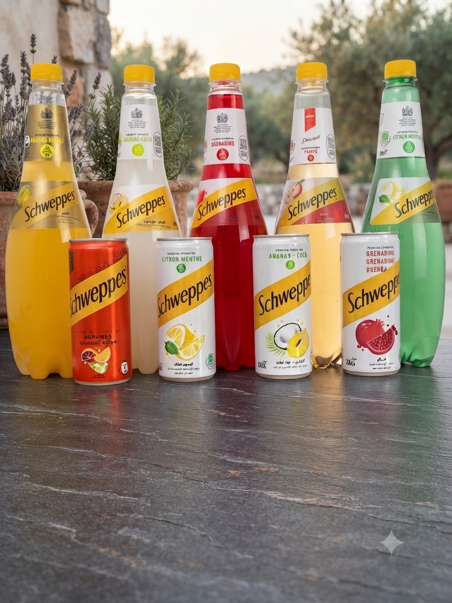Schweppes Citrus Fruits - 24 Pieces